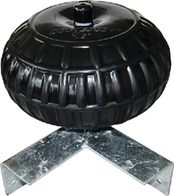 DOCK EDGE DE95082F DOCK WHEEL 12  BLK CORNER