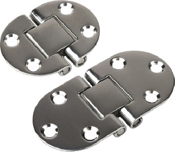 SEA-DOG LINE 201555-1 HINGE 2-PIN ROUND SIDE SS PR