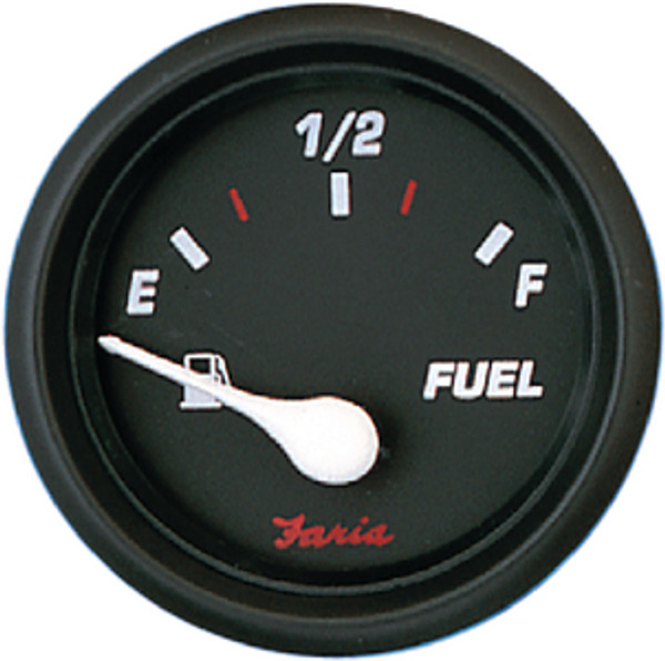 FARIA INSTRUMENTS F14601 PRO RED FUEL GAUGE