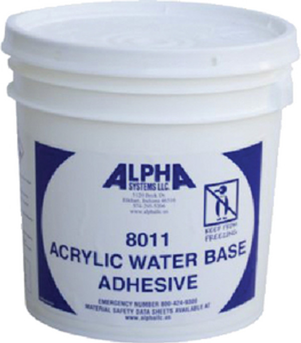 2020135318 8011 WATERBASE ADHESIVE 5 GAL