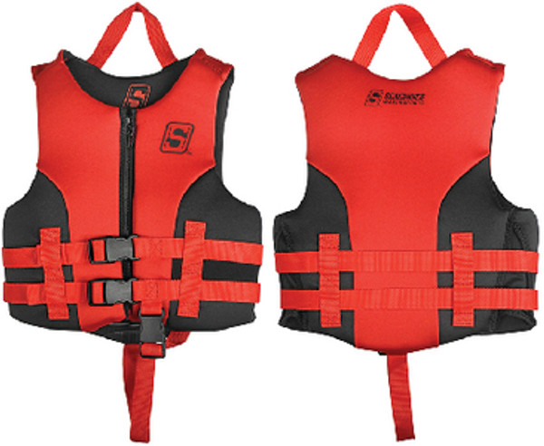 BODY GLOVE VESTS 85101 EVO VEST RED/BLK CHILD