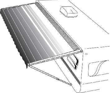 DOMETIC RV 9108803561 AWNING-8500 POL AZURE 20'