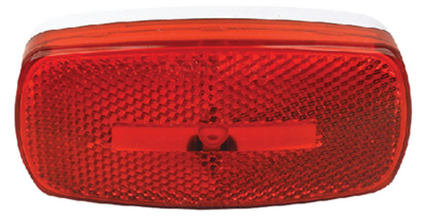 SEACHOICE 1104 MARK LIGHT OVAL RV RED