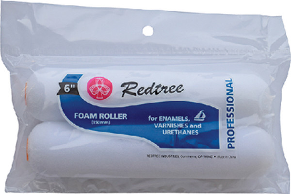 REDTREE 36066 ROLLER-MINI FOAM 6IN 2/PK