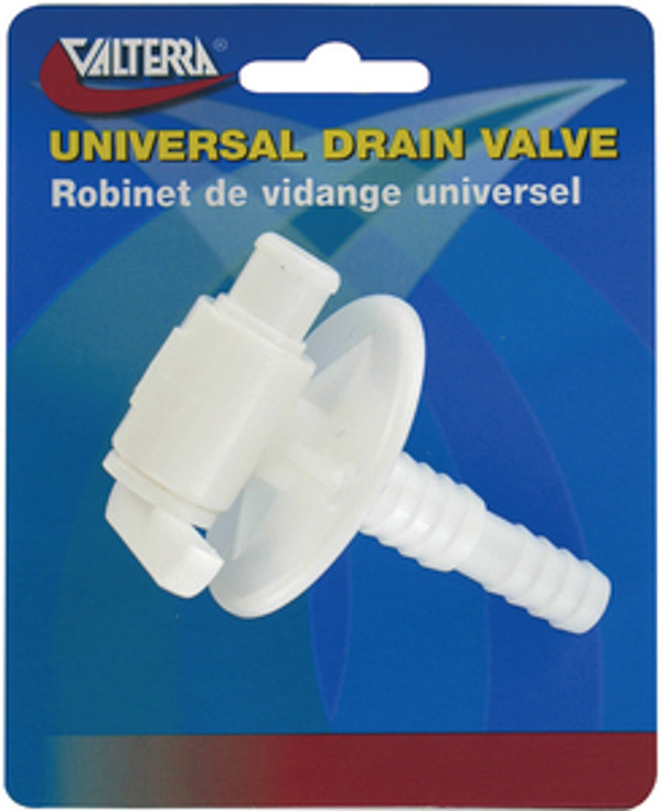 VALTERRA A012025VP UNIVERSAL DRAIN VALVE, BARBED,