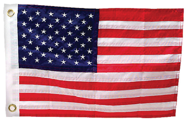 SEACHOICE 78211 US FLAG SEWN-12X18