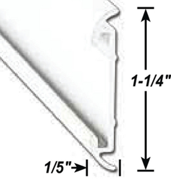 A P PRODUCTS 021-54601-8 FLAT TRIM INS. PW 8' @5