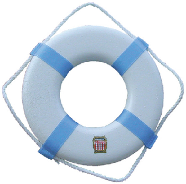 CAL JUNE BOUYS P-20 RING BUOY WHITE 20 IN