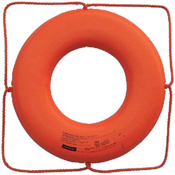 CAL JUNE BOUYS GO-X-30 30  ORANGE RING BUOY W/O STRAP