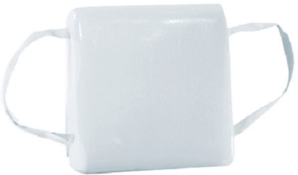 CAL JUNE BOUYS 101-W WHITE VINYL BOAT CUSHION