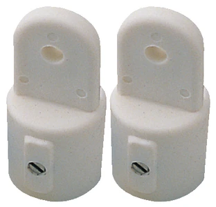 SEA-DOG LINE 273101-1 7/8 OUTSIDE EYE END WHT  2/CD