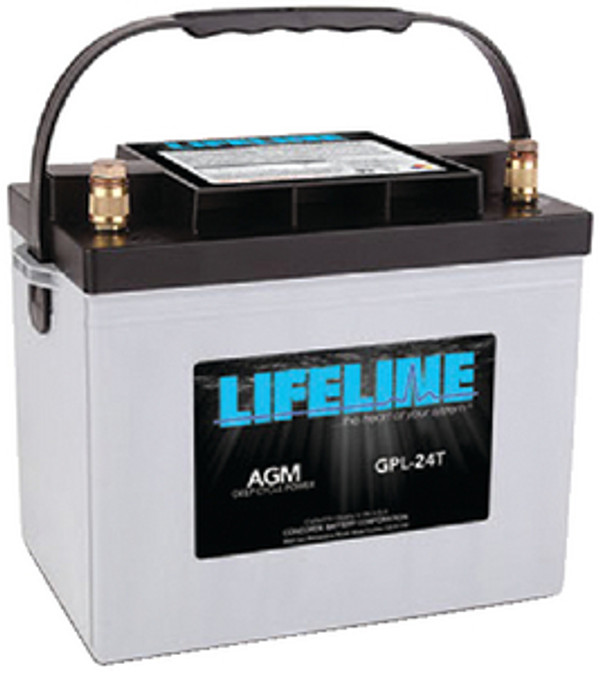 BATTERIES LLGPL24T BATTERY LIFELINE AGM 12V D/C