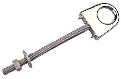 SEA-DOG LINE 079133-1 CHROME ZINC BOW EYE - 3/8 X 3