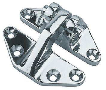 SEA-DOG LINE 204280-1 HINGE HATCH CHROME BRASS