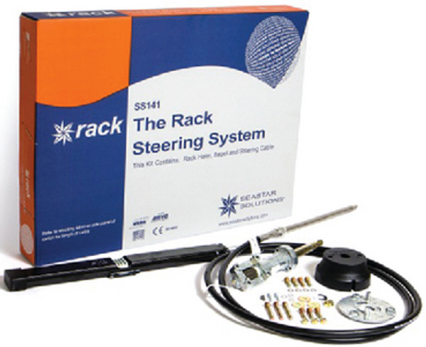 SEASTAR SOLUTIONS SS14116 SINGLE BACK MOUNT RACK PK 16'