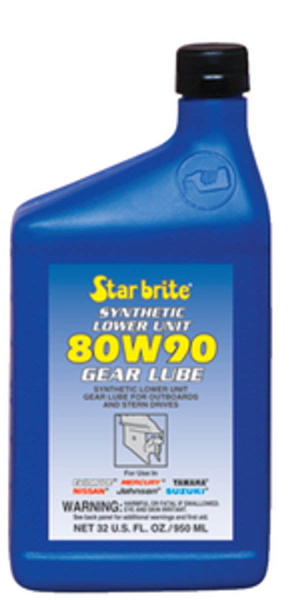 STARBRITE 27232 SYNTHETIC 80W90 GEAR LUBE 32OZ