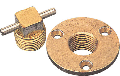 SEA-DOG LINE 520042-1 DRAIN PLUG ASSY BRONZE 1/2" T