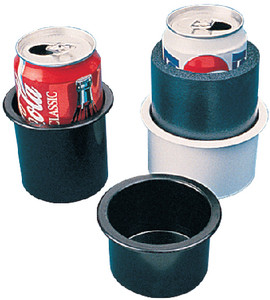 SEA-DOG LINE 588011 FLUSH MT DRINK HOLDER WHT