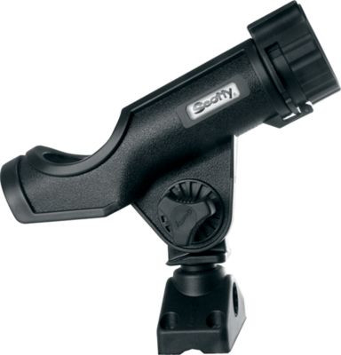 SCOTTY DOWNRIGGERS 0230-BK ROD HOLDER DCKMT POWERLOCK BLK