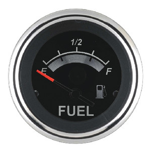 SIERRA 67021P BLACK STERLING FUEL GAUGE