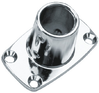SEA-DOG LINE 286190-1 7/8IN-90DEG CP ZINC RECT. BASE