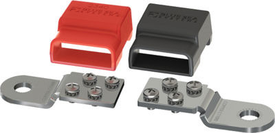 BLUE SEA SYSTEMS 2340-BSS BUSBAR BATTERM MNT  POS/NEG KI