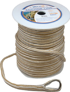 SEA-DOG LINE 302110200G/W-1 DOUBLE BRD NYL AL 3/8X200 G/W