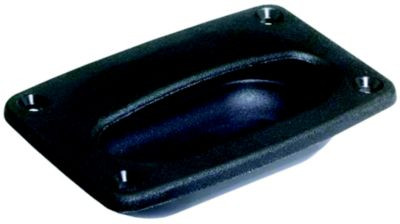 ATTWOOD MARINE 2027-7 FLUSH HATCH PULL BLACK