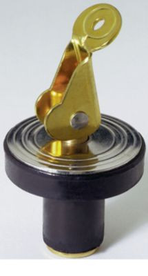 ATTWOOD MARINE 7533A7 1/2IN BAILER PLUG BRS HANDLE
