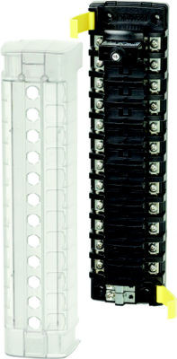BLUE SEA SYSTEMS 5051-BSS CIRC BRKR BLOCK ST CLB 12CIRC