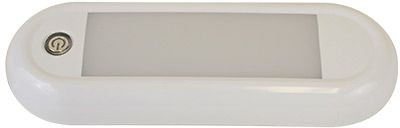SCANDVIK 41322P DOME LGT 7 OVAL W SWITCH