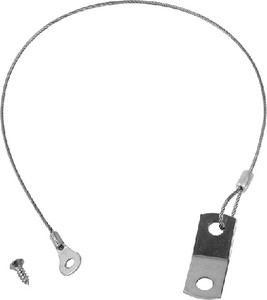 SEA-DOG LINE 337198-1 SS DECK PLATE LANYARD 12