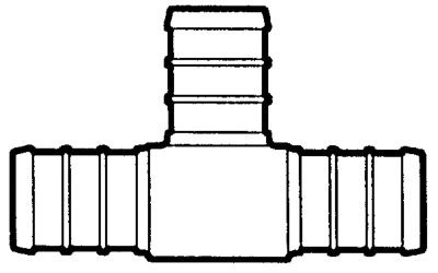 LASALLE BRISTOL (BRISTOL PRODS) 49UTT333 1/2B PEX TEE