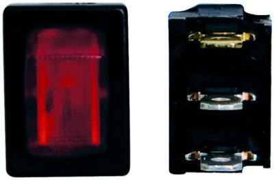 VALTERRA DG623PB BLK/RED LAMP3/PACK MINI