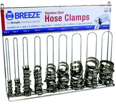 SCANDVIK 50100 BRZ HOSE CLMP DISP W/90 CLAMPS