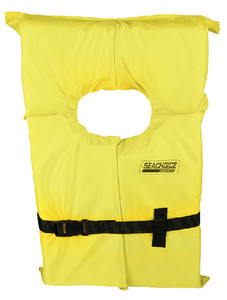 SEACHOICE EPE1110AK1ASLY-86080 YELLOW ADULT XL LIFE VEST FOAM