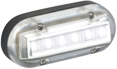 ATTWOOD MARINE 6528W-7 UNDERWATER LIGHT-WHT 6LED OVAL