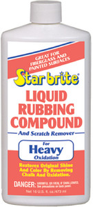 STARBRITE 81318 LIQ RUB COMP FOR HEAVY OXI PT