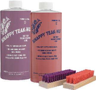 STARBRITE 2QKT SNAPPY TEAK NU #1 & #2 QT KIT