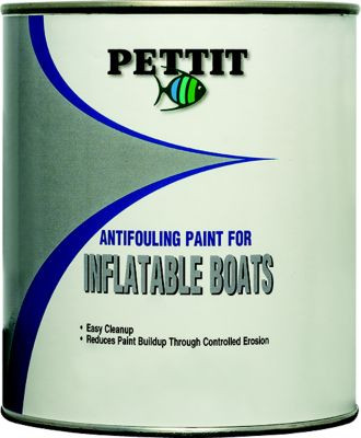 PETTIT PAINT 411184008 INFLATABLE BOAT PAINT BLK QT