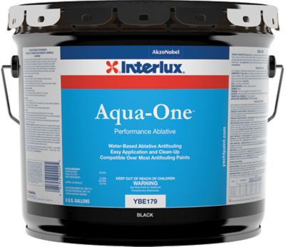 INTERLUX PAINT YBE179/3 AQUA-ONE BLACK 3 GALLON PAIL