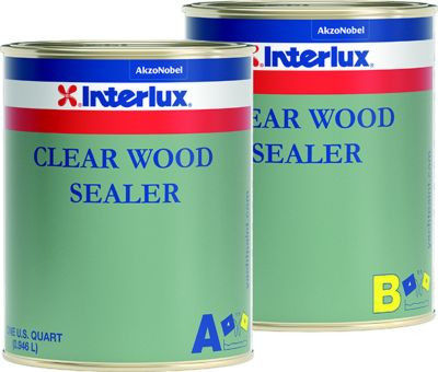 INTERLUX PAINT YVA327/QT CLEAR WOOD SEALER BASE QT