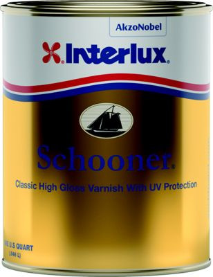 INTERLUX PAINT Y96/QT SCHOONER VARNISH-QUART