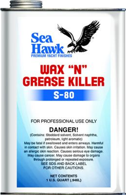 SEAHAWK PAINTS S80GL WAX 'N' GREASE KILLER GL
