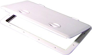 TEMPRESS PRODUCTS 44330 1115 CAM HATCH W/O LOCK WHT