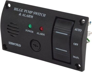 SEA-DOG LINE 423035-1 BILGE SWITCH AND ALARM PANEL