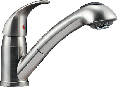 DURA FAUCET DF-NMK852-SN KITCHEN FAUCET SATIN NICKEL