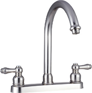 DURA FAUCET DF-PK340L-SN KITCHEN FAUCET BRUSH SAT NIKEL