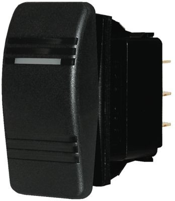 BLUE SEA SYSTEMS 8284-BSS SWITCH CONTURA (ON)-OFF-ON BLK