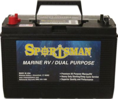MIDSTATE BATTERY  DP31M BATTERY 12V STARTING/CYCLING